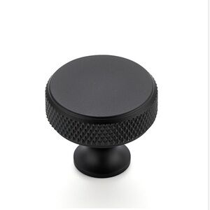 Black Textured Knob 25 pack